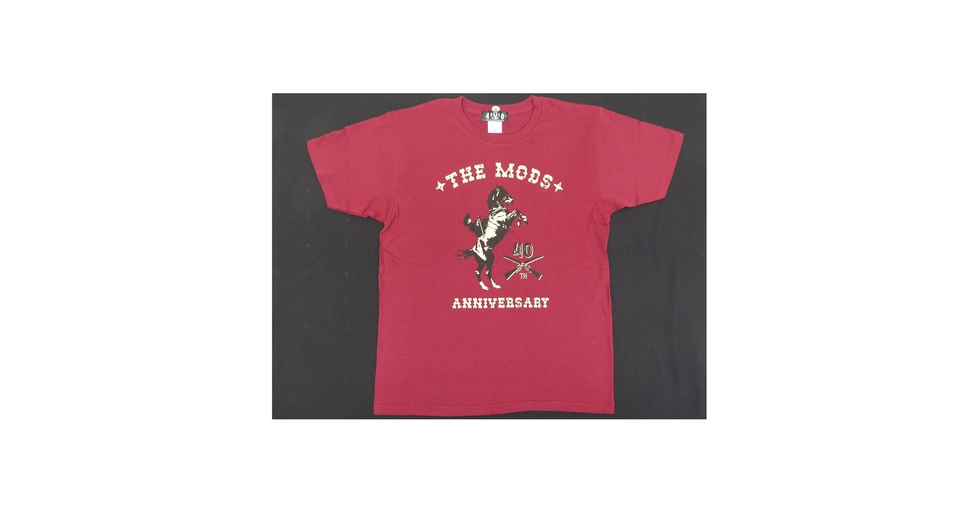 Amazon.co.jp: THE MODS/ザ モッズ/Tシャツ(バーガンディ)M/40TH
